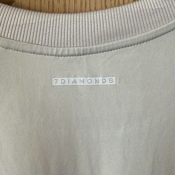 7 DIAMONDS PEBBLE CORE CREW NECK T-SHIRT LARGE - Picture 5 of 8